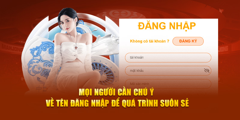 những điều cần lưu ý khi đăng nhập